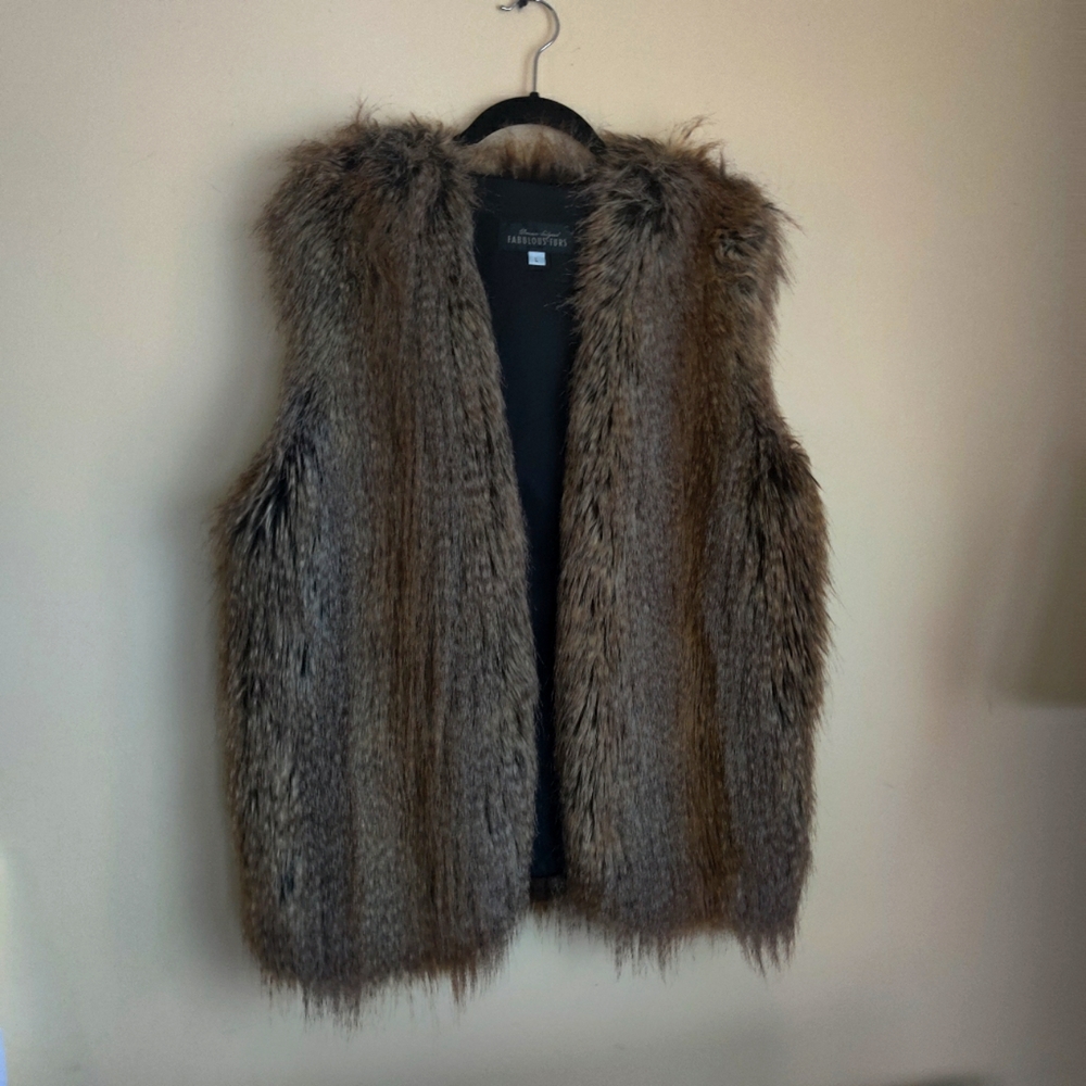 Faux fur Vest